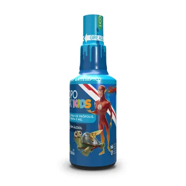 Propomax Kids Spray de Própolis Antisséptico Sabor Menta e Mel Sem Álcool 30ml