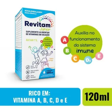 REVITAM JUNIOR SUPLEMENTO 120ML