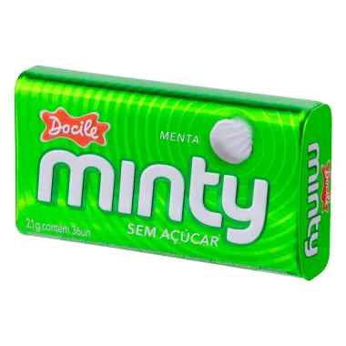 Pastilha Docile Minty Menta Lata 21g