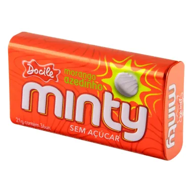 Pastilha Docile Minty Morango