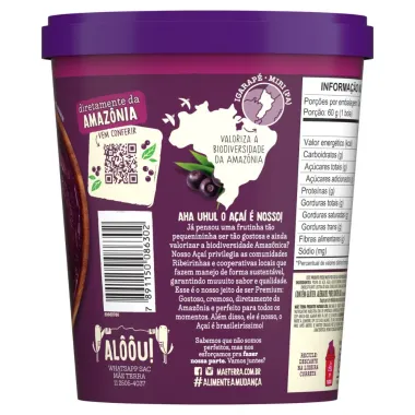 Açaí Mãe Terra Premium 700ml