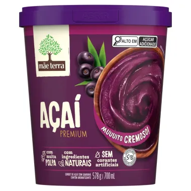 Açaí Mãe Terra Premium 700ml