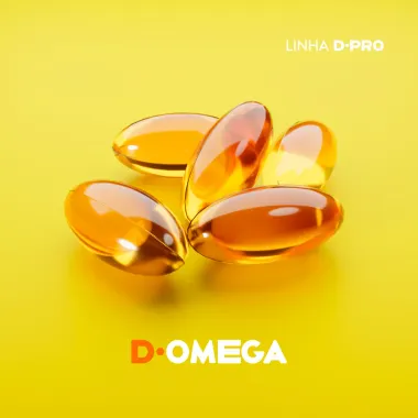 D Omega 3 + Vitamina D Divina Pharma com 60 Cápsulas