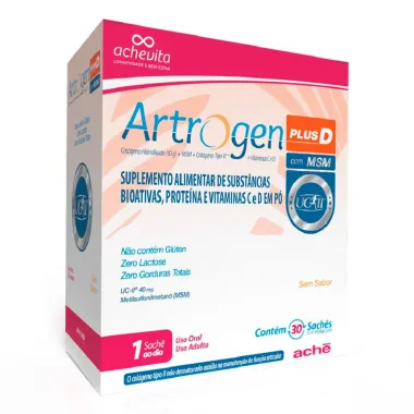 Artrogen Plus D com 30 Sachês de 11,5g cada