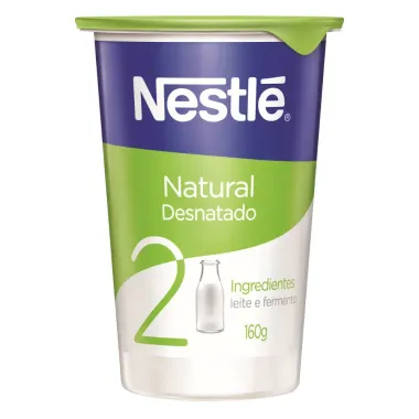 Iogurte Nestle Natural Desnatado 160g