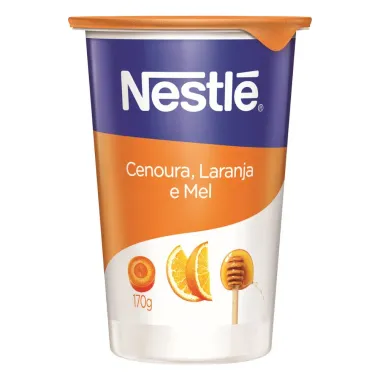 Iogurte Nestle Natural Cenoura Laranja e Mel 170g