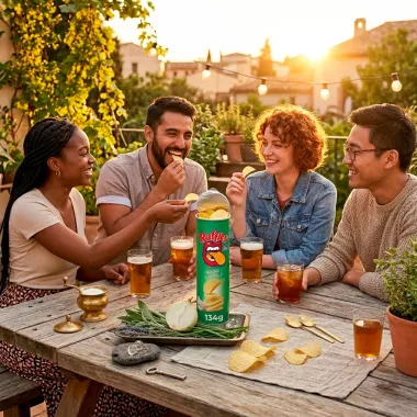 Batata Ruffles Elma Chips Sabor Sour Cream e Cebola Tira Onda 134g