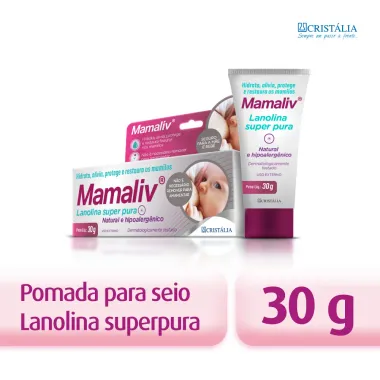 Pomada Mamaliv com Lanolina 30g