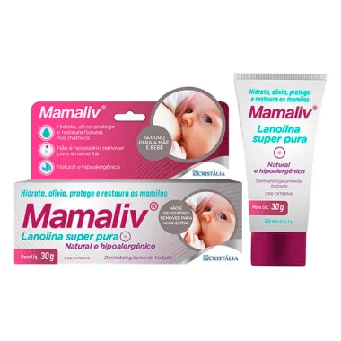 Pomada Mamaliv com Lanolina 30g