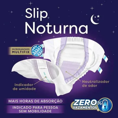 Fralda Geriátrica Tena Slip Noturno G 24 Unidades Descartáveis