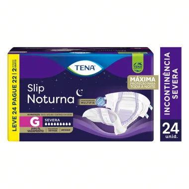 Fralda Geriátrica Tena Slip Noturno