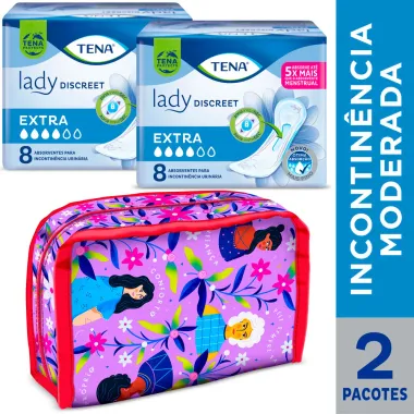 Absorvente Tena Lady Discreet Extra Pacote 2