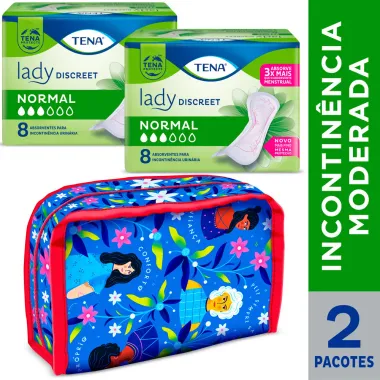 Absorvente Tena Lady Discreet Normal Pacote 2