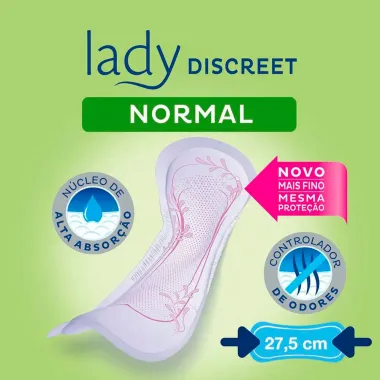 Absorvente Tena Lady Discreet Normal Pacote 4