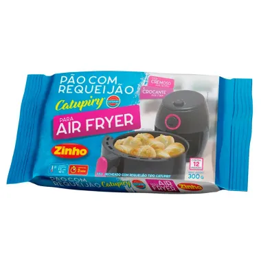 Pão com Requeijão Catupiry Zinho para Air Fryer 300g