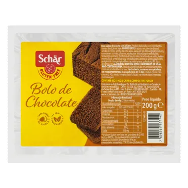 Bolo de Chocolate Schar sem Glúten 200g