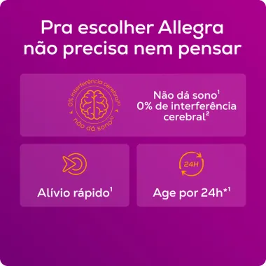 Allegra Pediátrico 6mg/ml Antialérgico Infantil Suspensão Oral 150ml + Copo Dosador