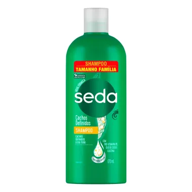 Shampoo Seda Cachos Definidos Tamanho Família 670ml