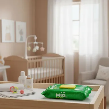 Lenço Umedecido Mió Baby com 96 Unidades