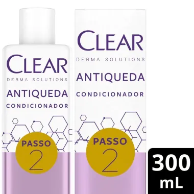 Condicionador Clear Derma Solutions Antiqueda 300ml