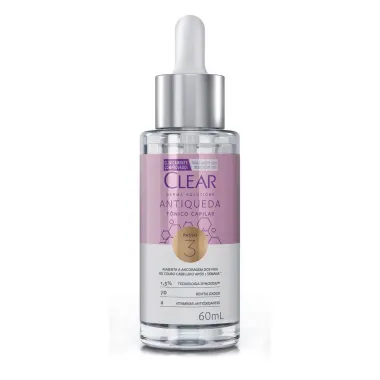 Tônico Clear Derma Solutions Antiqueda 60ml