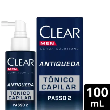 Tônico CLEAR Men Derma Solutions Antiqueda 100 ml