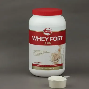 Whey Fort 3W Vitafor Whey Protein Isolado _4