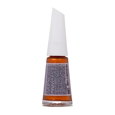Esmalte Risqu&eacute; Voltei! Comigo Ningu&eacute;m Cobre Met&aacute;lico 8ml