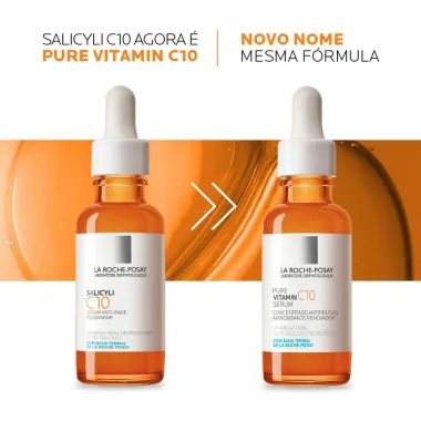 Pure Vitamin C10 Sérum Anti-idade La Roche-Posay 30ml