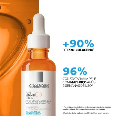 Pure Vitamin C10 Sérum Anti-idade La Roche-Posay 30ml