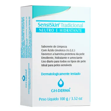 Sabonete em Barra GH Derma SensiSkin Neutro e Hidratante 100g