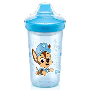 Copo Lillo Max Antivazamento Patrulha Canina 12+ Meses Azul 320ml