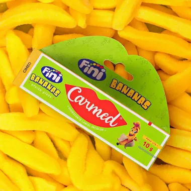 Hidratante Labial Carmed Fini Bananas Efeito Gloss Incolor 10g