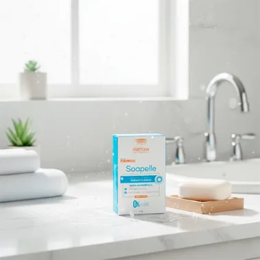 Sabonete em Barra Soapelle Ação Antisséptica Corpo e Rosto 70g