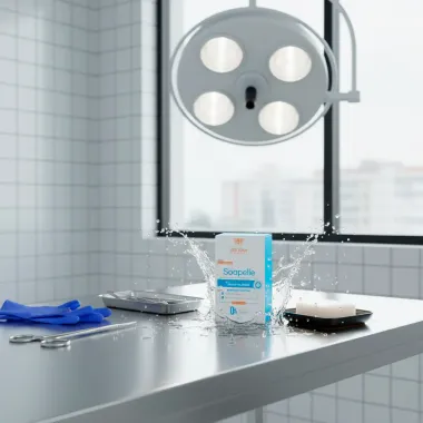 Sabonete em Barra Soapelle Ação Antisséptica Corpo e Rosto 70g