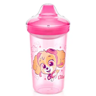 Copo Lillo Max Antivazamento Patrulha Canina 12+ Meses Rosa 320ml