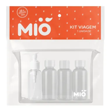 Kit Viagem Mió com 4 Frascos de 80ml cada