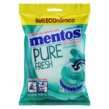 Chiclete Mentos Pure Fresh