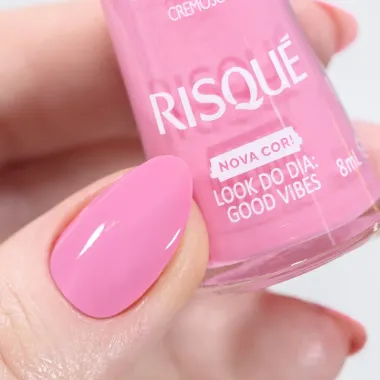 Esmalte Risqué Cremoso Nova Cor Look do Dia Good Vibes 8ml