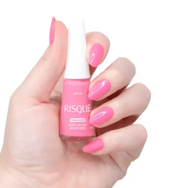 Esmalte Risqué Cor Look do Dia Good Vibes
