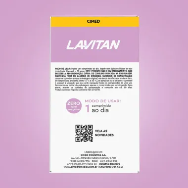 Lavitan 50+ Mulher com 60 Comprimidos Revestidos