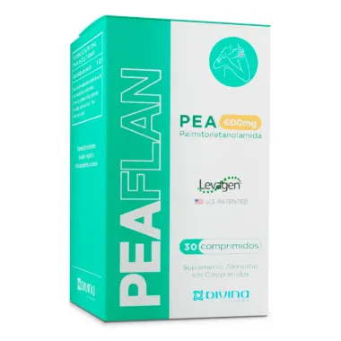 PeaFlan PEA 600mg Divina Pharma com 30 Comprimidos