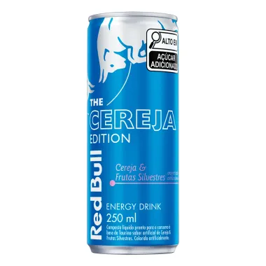 Energético Red Bull The Winter Edition Sabor Cereja e Frutas Silvestres 250ml