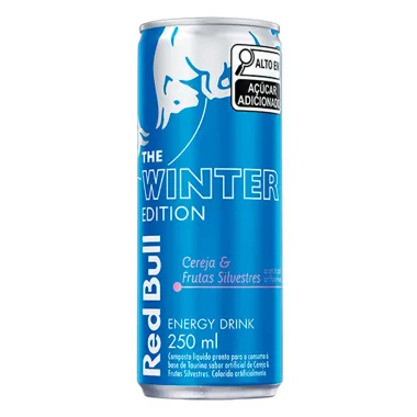 Energético Red Bull The Winter Edition Sabor Cereja e Frutas Silvestres 250ml