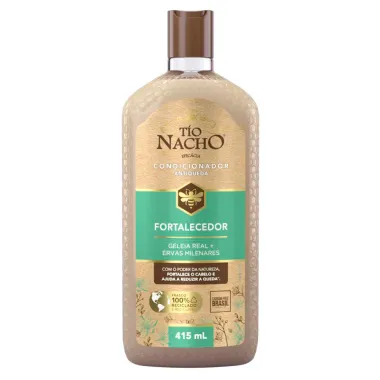 Condicionador Antiqueda Tío Nacho Fortalecedor Geleia Real Ervas Milenares 415ml