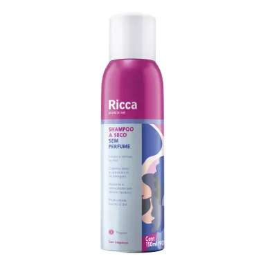 Shampoo à Seco Ricca Refresh Me Sem Perfume 150ml