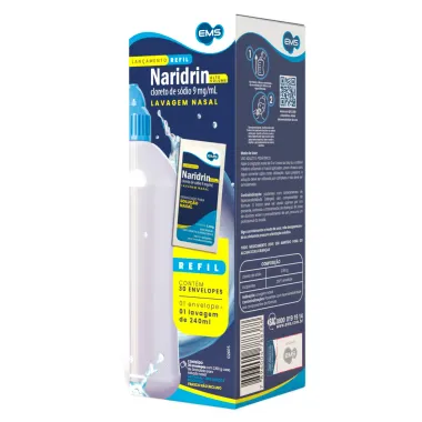 Naridrin Alto Volume 9mg/ml Refil com 30 Envelopes