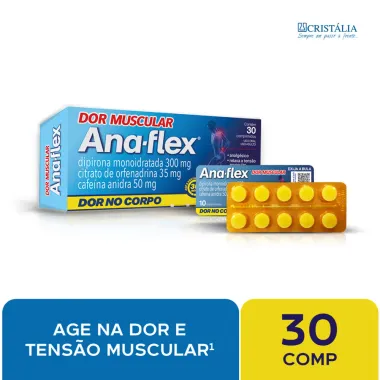 Ana-Flex com 10 Comprimidos