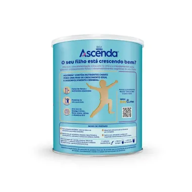 Suplemento Alimentar Nestlé Ascenda Sabor Baunilha 364g