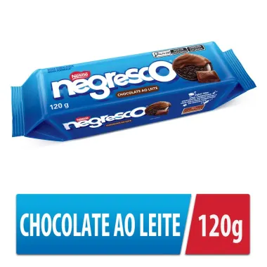 Biscoito Negresco Nestlé Cobertura de Chocolate 120g